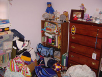 Bedroom Before, Cleanest Choice, LLC